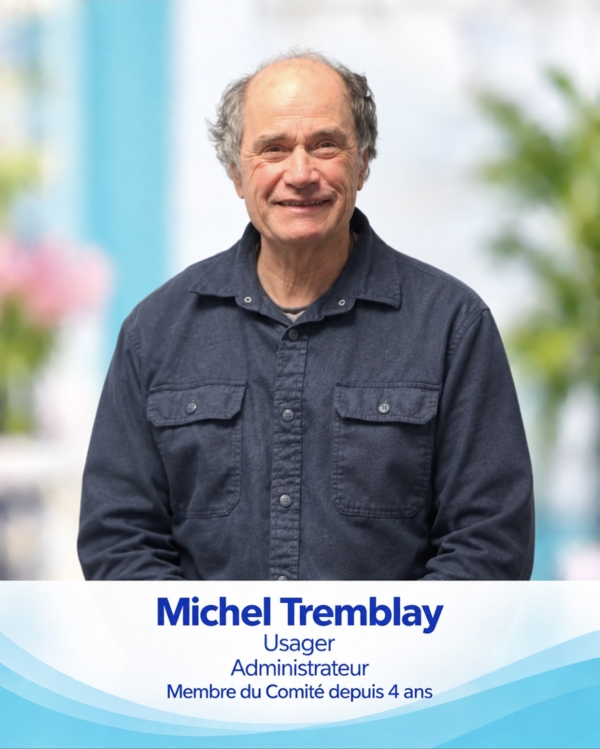 Portrait de Michel Tremblay